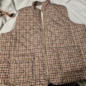 St. John's Bay Woman's Checkered Quilted Vest